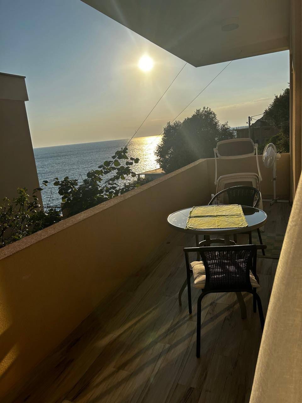 Luxury Seaside Apartment with Direct Sea Access in Dobra Voda